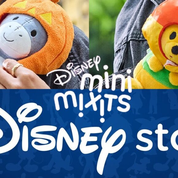 Disney Eeyore Halloween Disney Mini Mix-Its Plush 7 1/2'' NEW in Hand - Picture 10 of 10